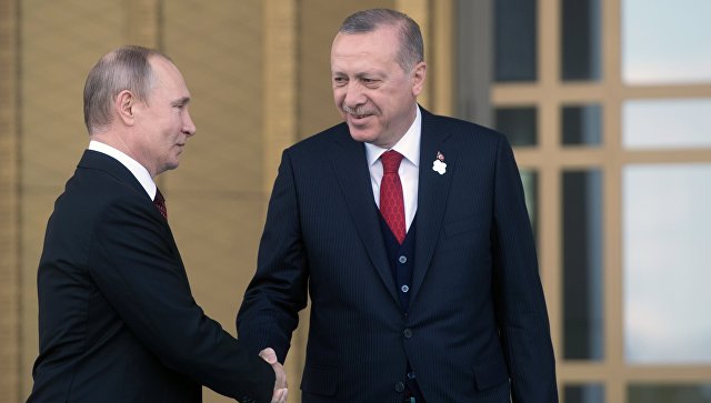 Путин подтвердил Эрдогану готовность к продолжению диалога