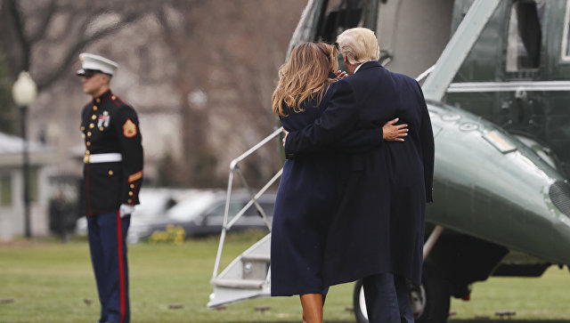 Трамп оценил свои отношения с женой