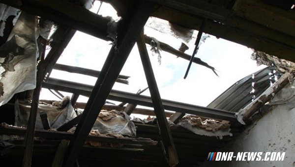 Обстрелами со стороны ВСУ в Новоазовском район повреждены три жилых дома