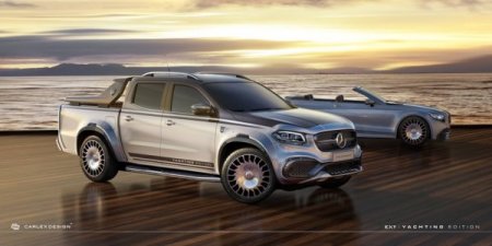 Представлен роскошный пикап Mercedes-Benz X-Class с деталями от Maybach