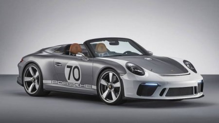 Porsche показала в Гудвуде новый кабриолет Porsche 911 Speedster 2018