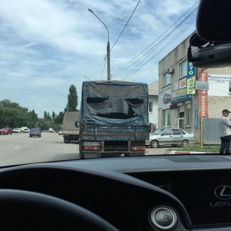 В Воронеже сфотографировали злобную "ГАЗель"