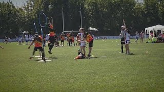 The USA win the Quidditch World Cup in Florence, Italy, after beating Belgium