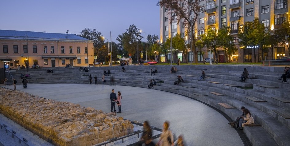 Хохловскую площадь в Москве назвали лучшим проектом городского дизайна