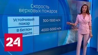 Пожары в Греции: ураганный ветер не дает спасателям справиться с огнем - Россия 24