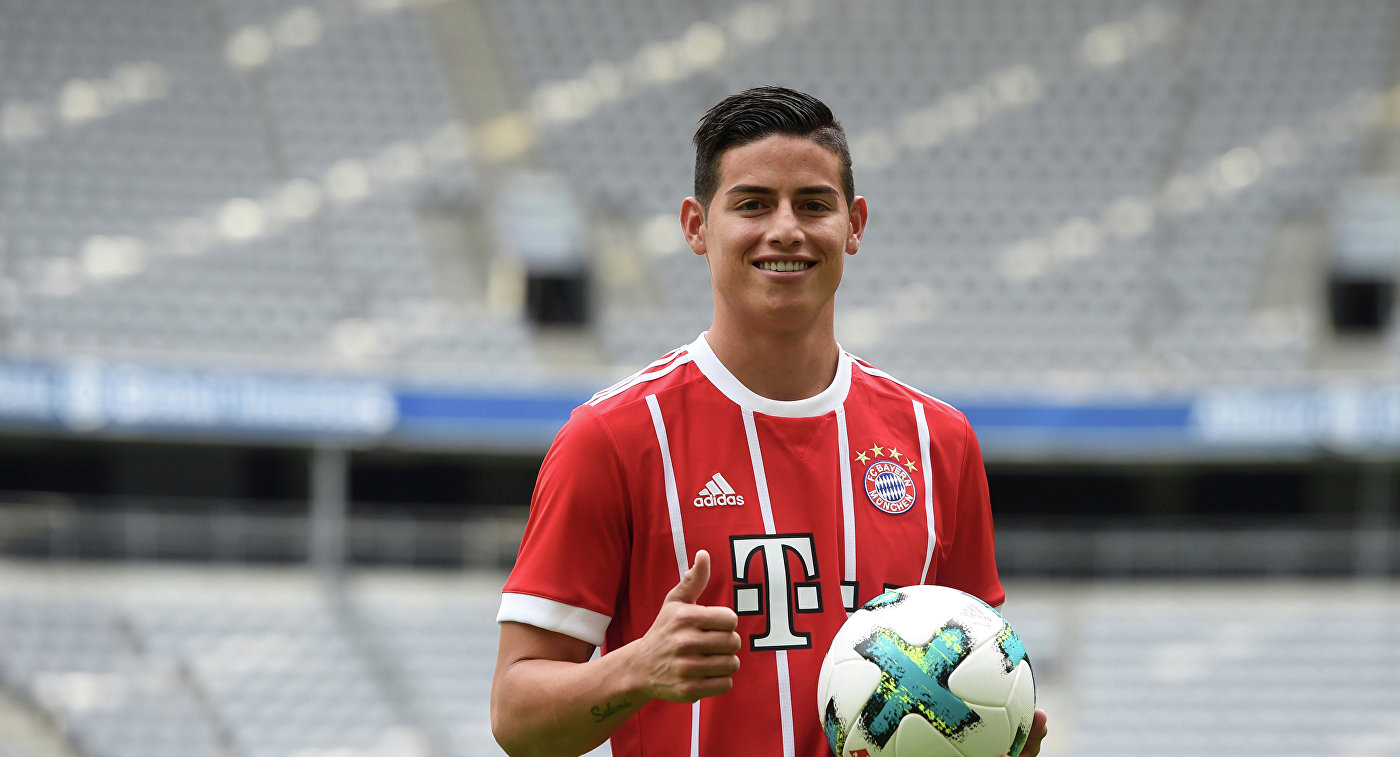 James Rodriguez Bayern Munich