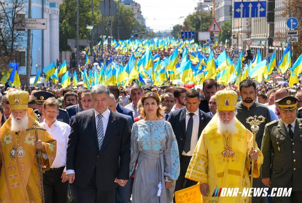 Филарет: Крестный ход УПЦ КП показал неминуемость победы Украины над Донбассом