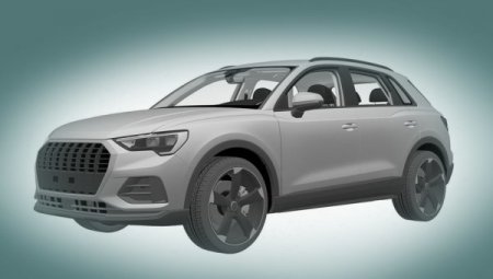 В сеть попали патентные изображения нового "горячего" Audi Q3