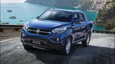 SsangYong может выпустить первый в мире электрический пикап в 2023 году