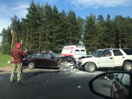 В Киржачском районе Владимирской области в ДТП пострадали трое пассажиров