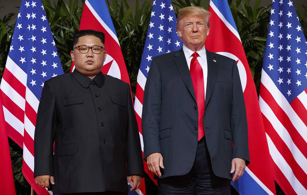 Трамп заявил, что влюбился в Ким Чен Ына