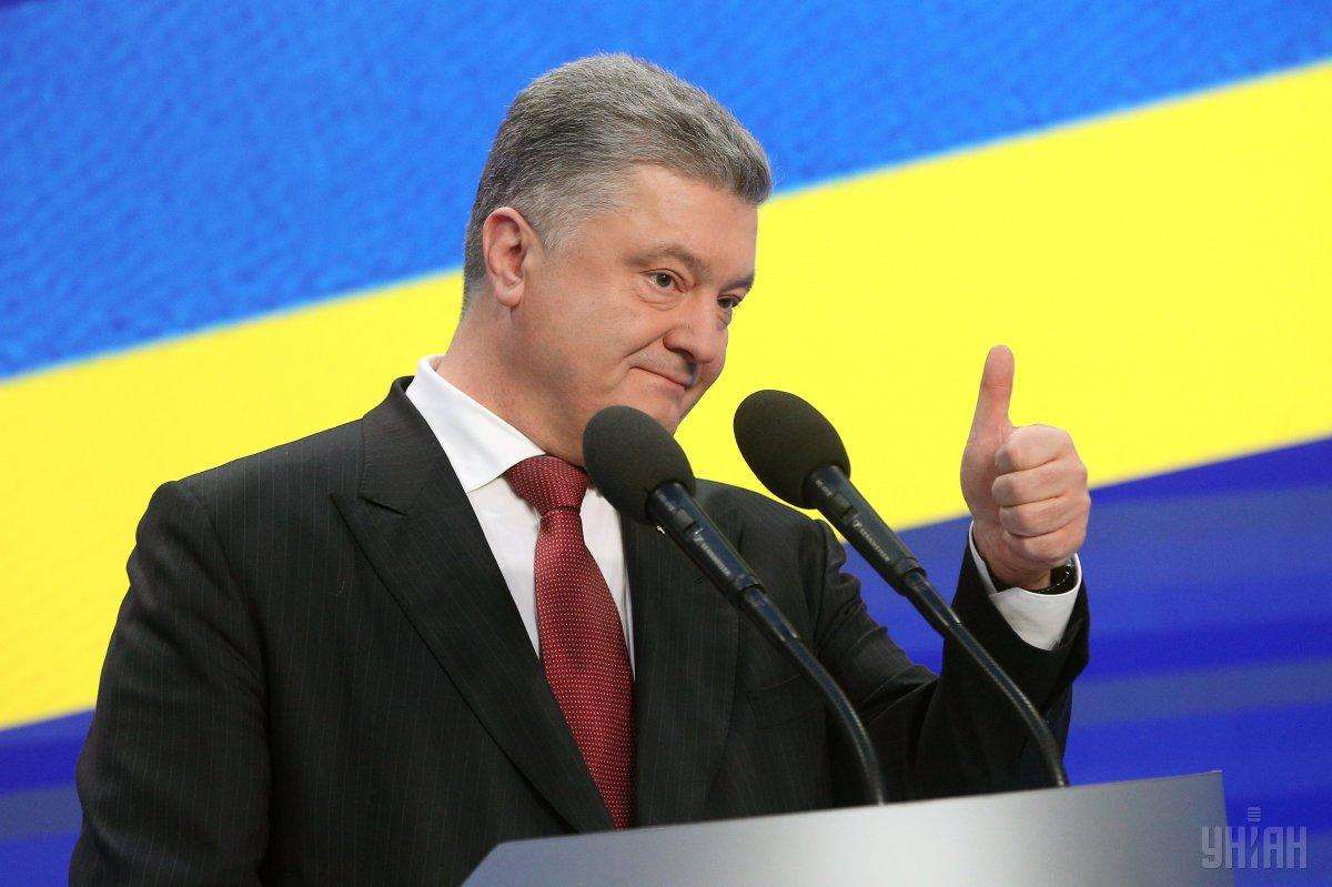 Порошенко сказал, что Украина уже выиграла войну с Россией