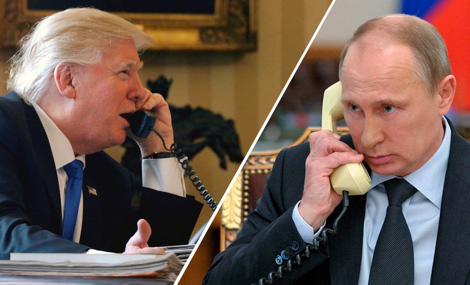 Владимир Путин и Дональд Трамп провели телефонные переговоры