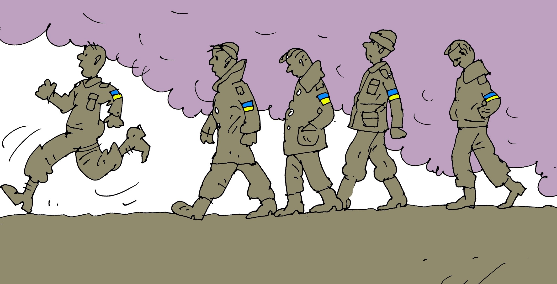 Украинские военные массово бегут с передовой