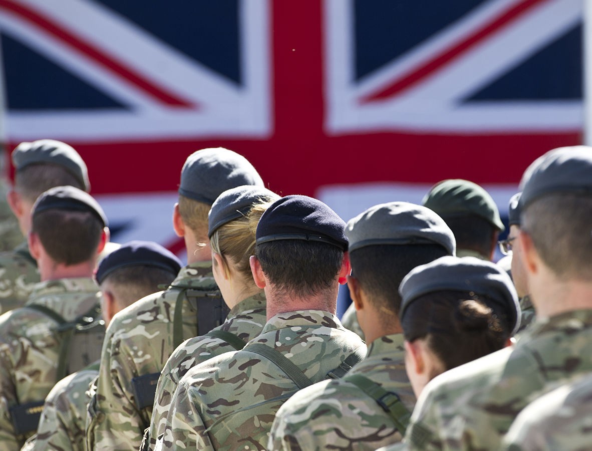 Британские солдат не будут воевать за Украину